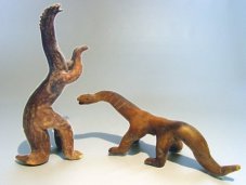 Clay Figurines of Dinosaurs Dating Between 800 BC & 200 AD